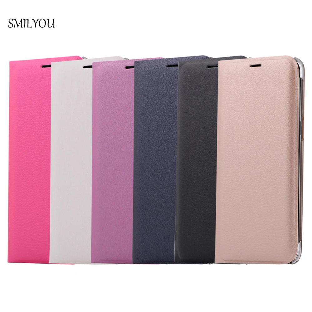 SMILYOU PU Flip Mobile Phone Case for Samsung Galaxy S8 S8