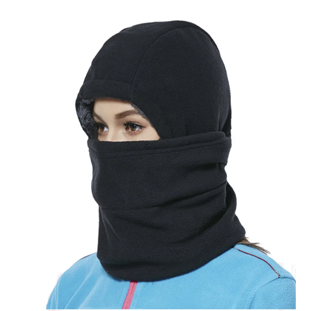 

Unisex Bicycle Thermal Fleece Balaclava Hat Winter Ski Cycling Caps Motorcycle Balaclava Fleece Neck Cover Face Mask Cap