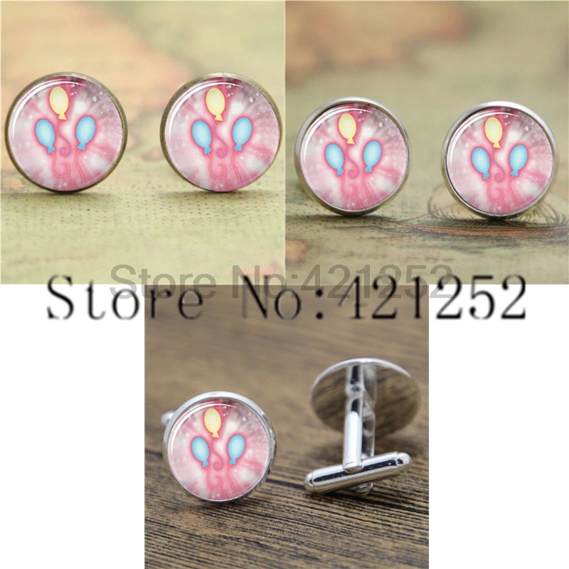 MLP cutiemark подвеска Pinkiepie baloons Glass кабошон с фото ожерелье брелок Закладка серьга