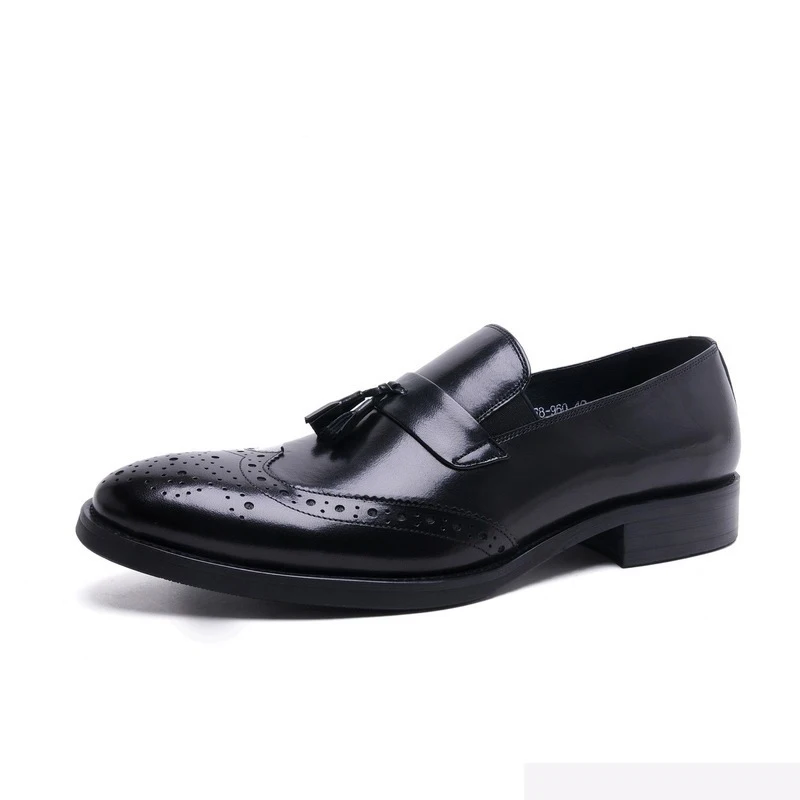 Vestido Vinho Mycoron Couro Homme Dos Shoes Chaussure Homens New Cuir vermelho Formal Preto De Alta Clássicos Botas Qualidade Senhores Negócios Sapatos RRqnpAXrw