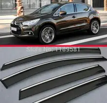 For Citroen DS4 2012 2013 2014 2015 Window Wind Deflector Visor Rain/Sun Guard Vent