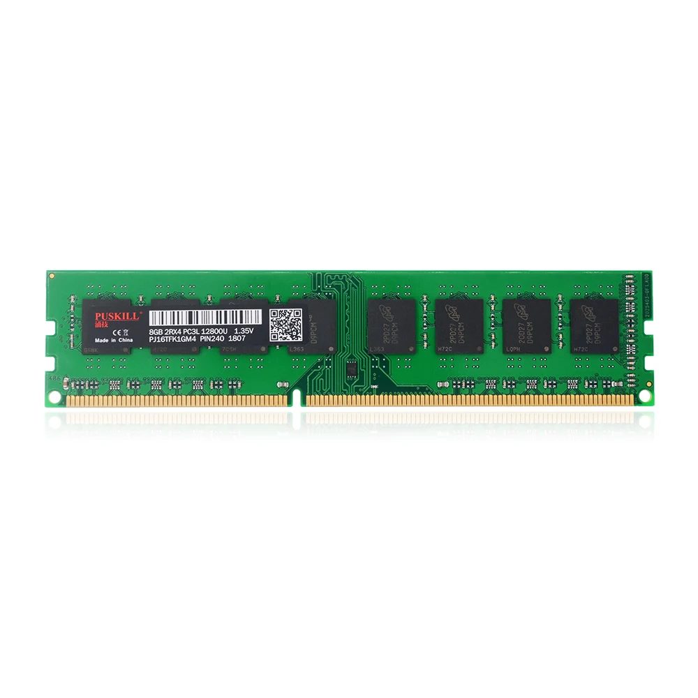 

Desktop Memory DDR3 8GB 1600MHz PC3L 240Pin 1.35V no ECC RAM