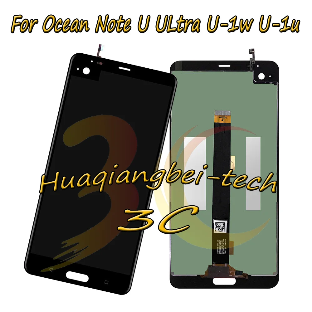 

5.7'' New For HTC Ocean Note 2PZF100 Full LCD DIsplay + Touch Screen Digitizer Assembly For HTC U ULtra U-1w U-1u 100% Tested