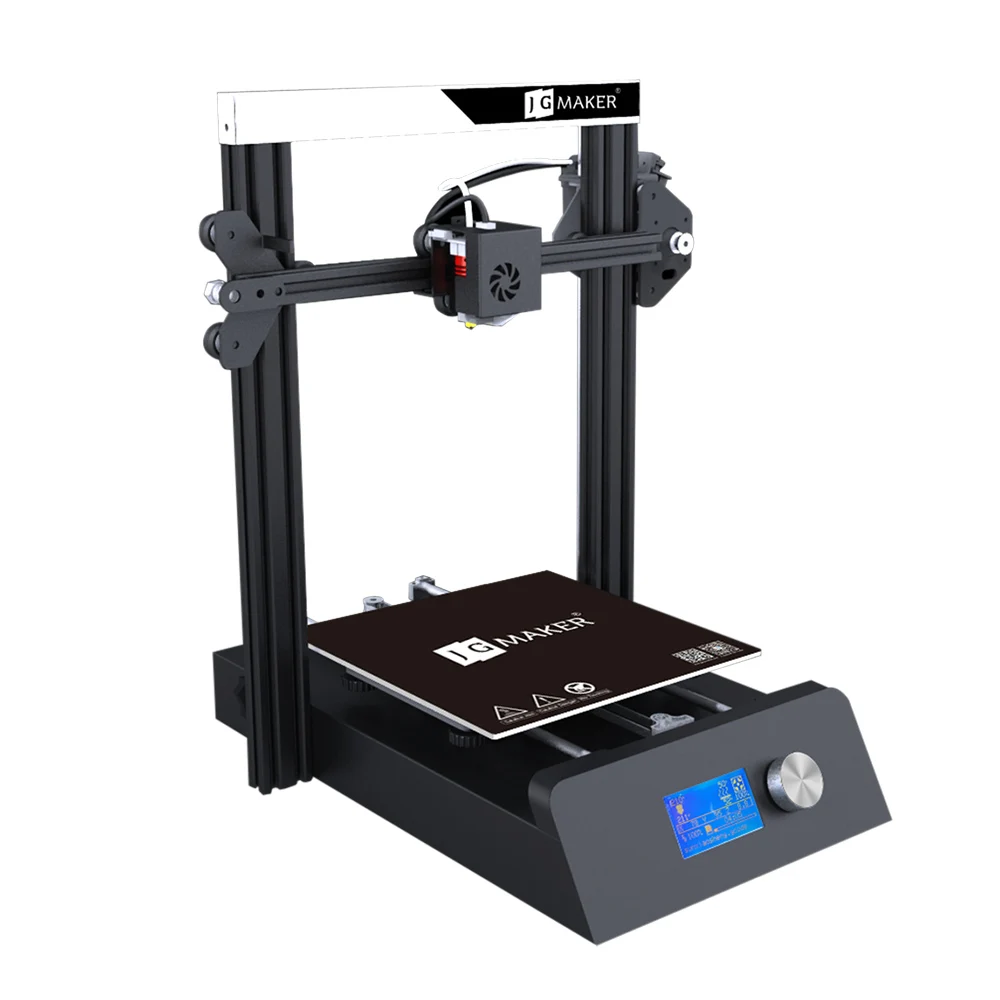 

JGAURORA Magic 3D Printer LCD screen Aluminum substrate Sheet metal base Semi-DIY design