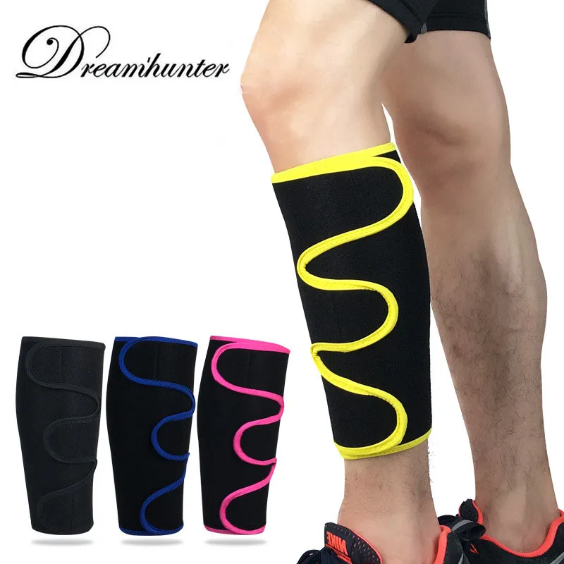 

1Piece Adjustable Sports Leg Brace Protector Sports Safe Compression Leg Support Sleeve Basketball Cycling Fitness Calf Guard