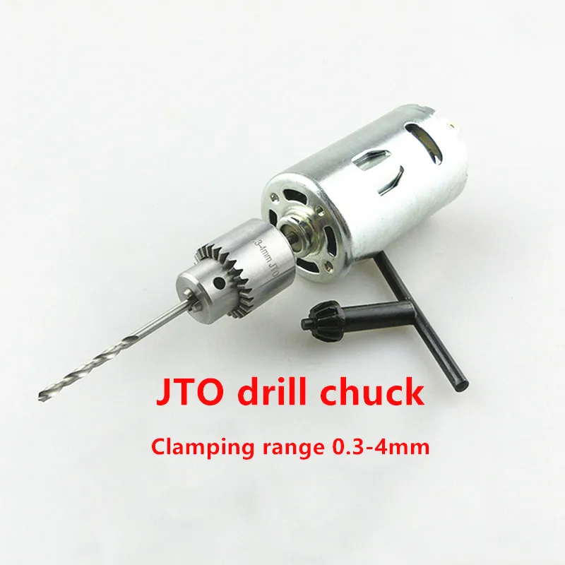 

RS550 high-speed diy motor drill set, electric mill 12v DC motor drill