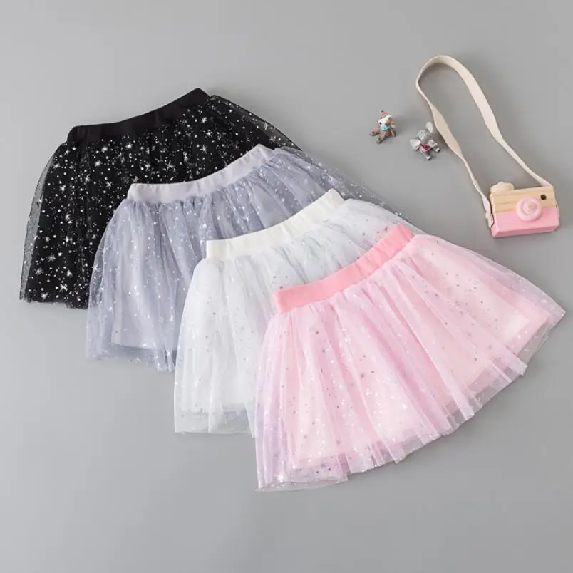 Kids Skirts For Girls Baby Toddler Girl Tutu Skirts Star Print Kids
