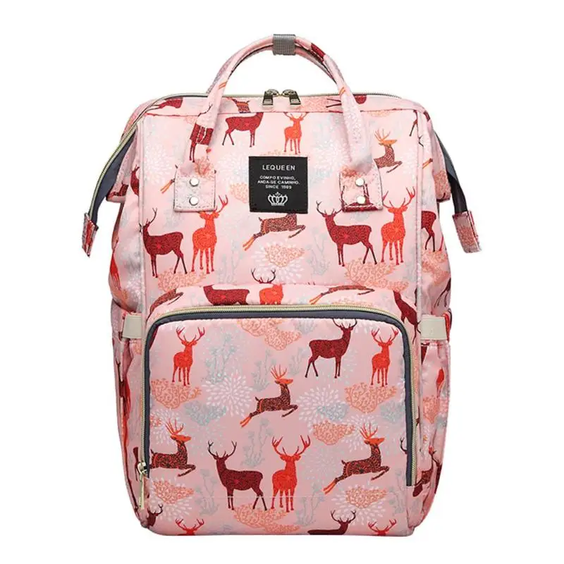 

DAISHUBAOBAO Maternity Diaper Bag Travel Backpack Designer Newborn Infants Nursing Bag Large Capacity Baby Care Nappy Backpack