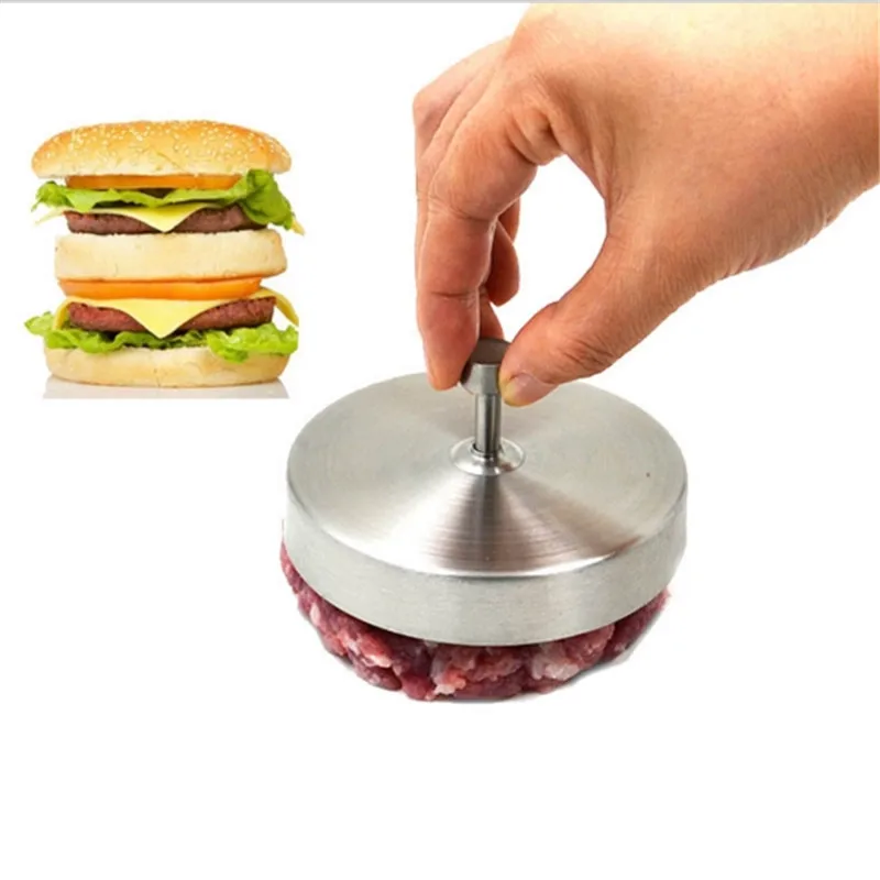 Котлеты для гамбургеров формочка из нержавеющей стали ручные гамбургерные пресс кухонные инструменты для приготовления пищи