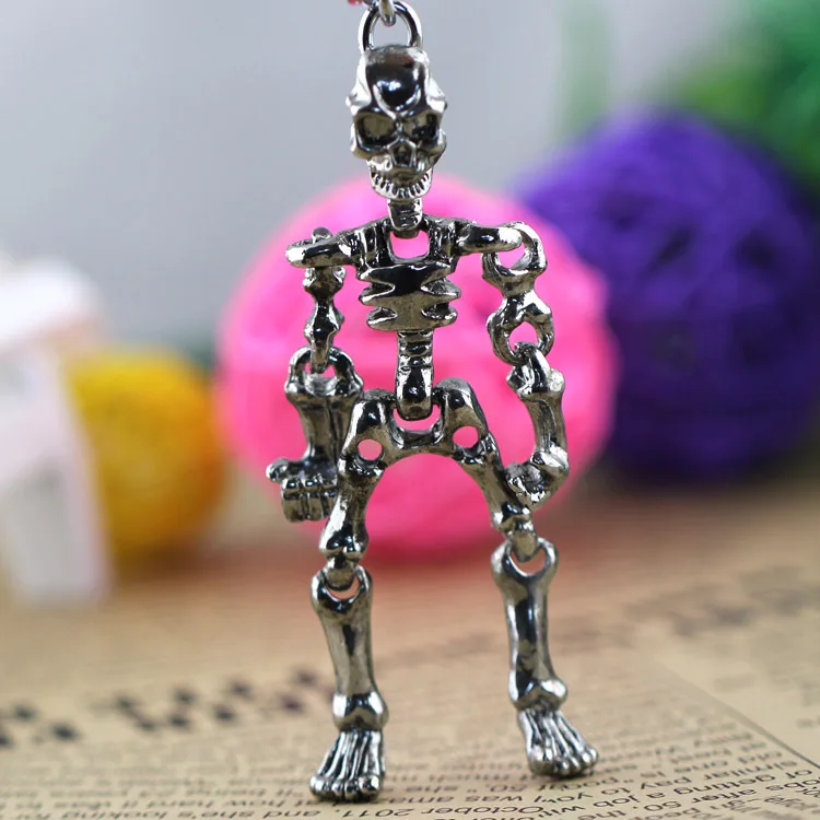 Брелок со скелетом брелок для ключей креативный ключей|skeleton keychain|llaveros hombrekey holder |