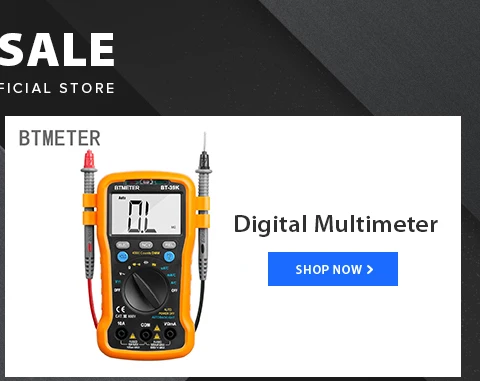 Multimetro Digitale A Penna BTMETER BT-38C - Tester Alta Tensione 600V, Con Retroilluminazione - Foto 4