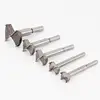 15mm-80mm Forstner Tips Woodworking Tools Boring Wood Working Hole Opener Saw Cutter Hinge Drill Bit Bits Round Shank ► Photo 1/3