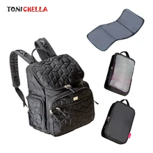 Детские сумки для подгузников, противоугонная многофункциональная сумка для подгузников, коврик для мам, для путешествий, уход за ребенком, бутылка для молока, изоляционная сумка, портативный рюкзак BB6013