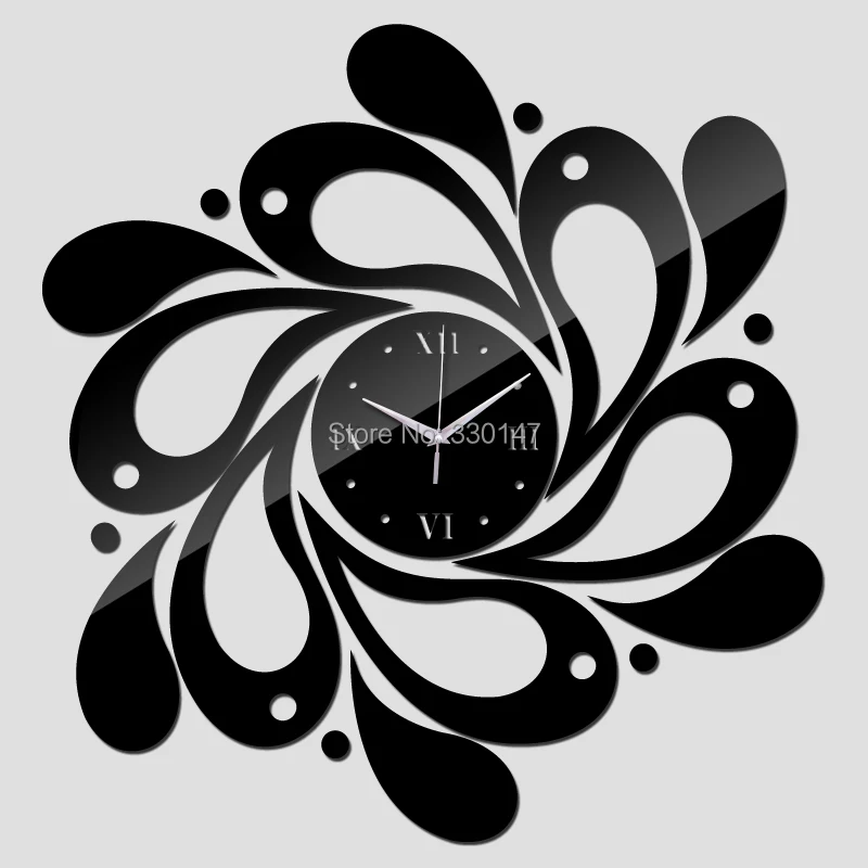 2016-vintage-wall-clock-quartz-clocks-modern-design-reloj-de-pared-horloge-acrylic-mirror-sticker-decorative