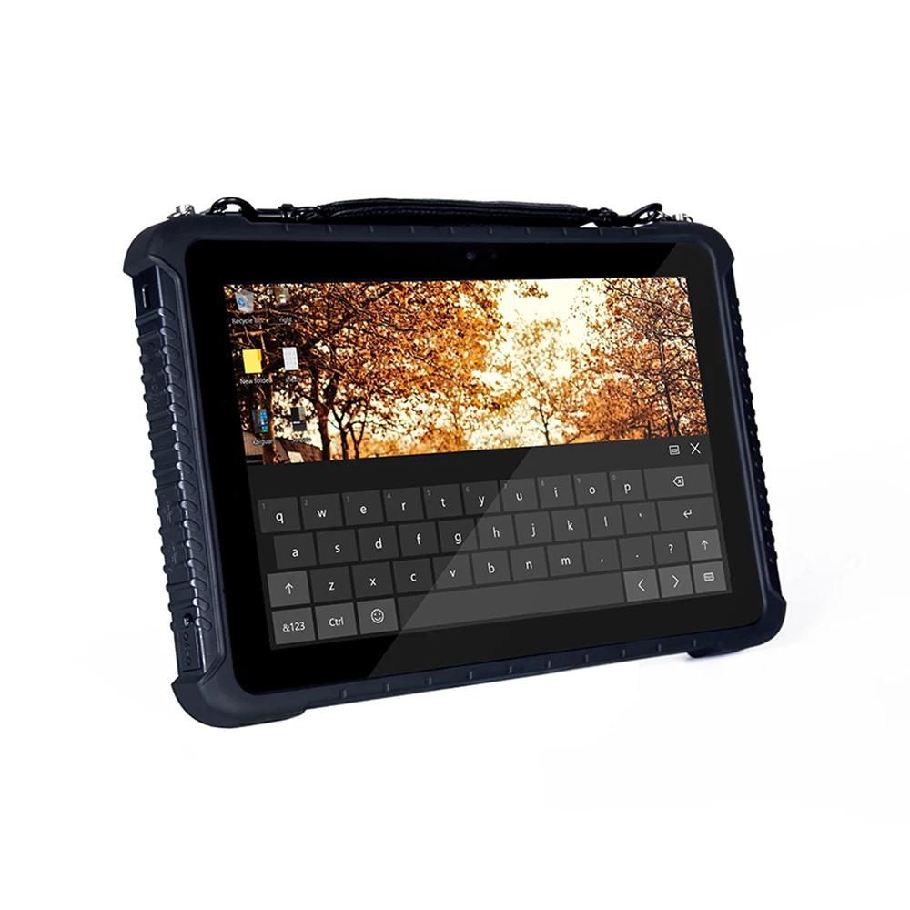  10.1'' Industrial Computer Tablet PC Mobile Computer Rugged Waterproof Shockproof Windows 10 Home 2