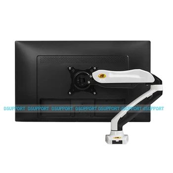 

NB F80 Desktop Gas Spring 17-27" LCD LED Monitor Holder Arm Full Motion Monitor Mount Loading 2-6.5kgs