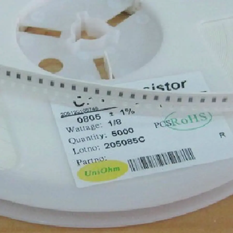 0805 SMD Резистор 1% 10.5 К ом 100 шт./лот |