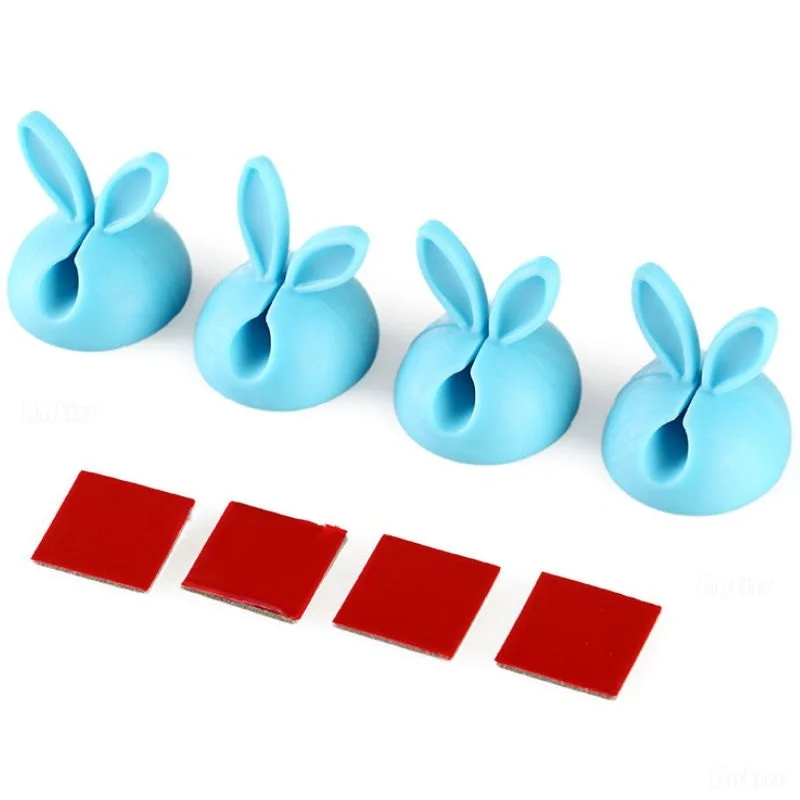 4 шт. держатель зажим для наушников|cable winder|cord organizercable winder tidies |