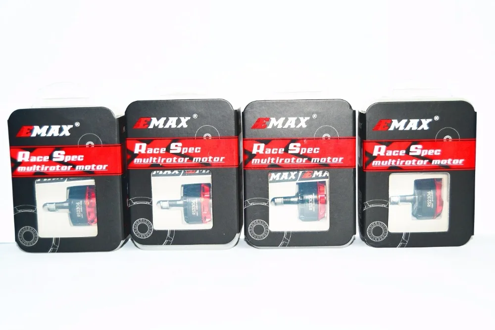 4 коробки оригинальный новейший EMAX RS2306 2400KV/2750KV двигатель для FPV RACER Quadcopter RC Drone Aircraft