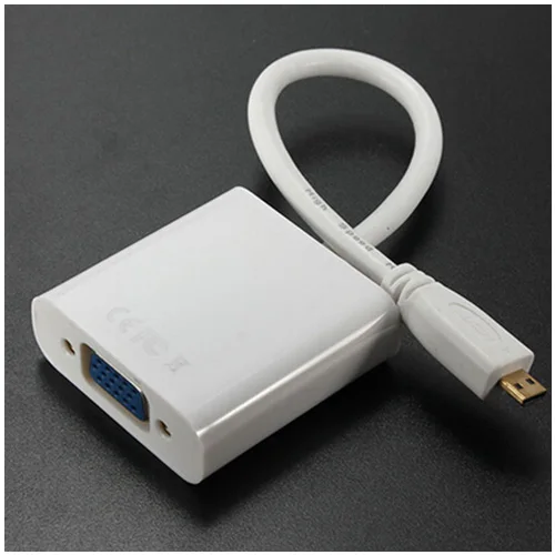 TTKK Micro HDMI папа поворот VGA мать адаптер кабель| |