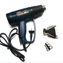 Xeast 220V 2000 Вт переменного тока, 50-600 C промышленный Электрический фена терморегулятор тепла Пистолеты с различными сопла