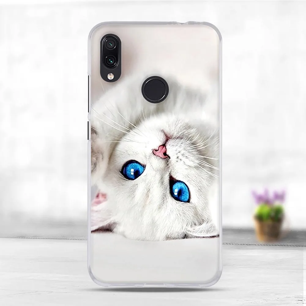 Untuk Funda Xiaomi Redmi Note 7 Case Penutup untuk Xiaomi Redmi Note 7 Pro Ponsel Case Silicone Capa untuk Xiami redmi Note 7 Cellphone