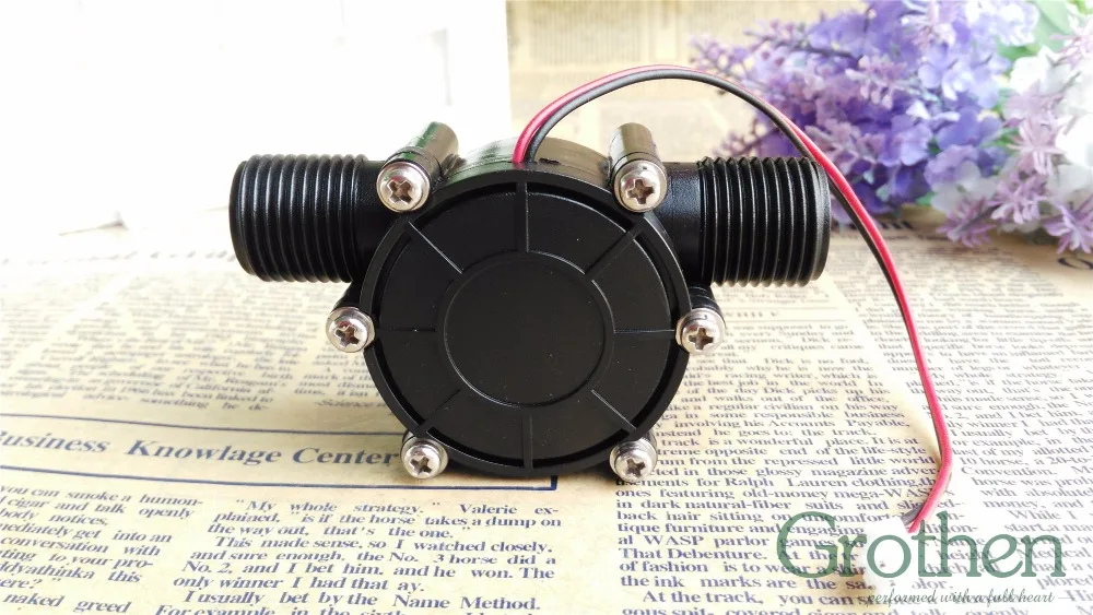 

DC generator micro hydro generator 10W Water flow generator
