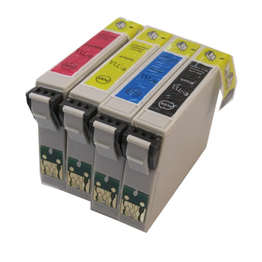Free Shipping T0711 T0712 T0713 T0714 Compatible ink cartridge For Epson D120,D78,D92,DX5000