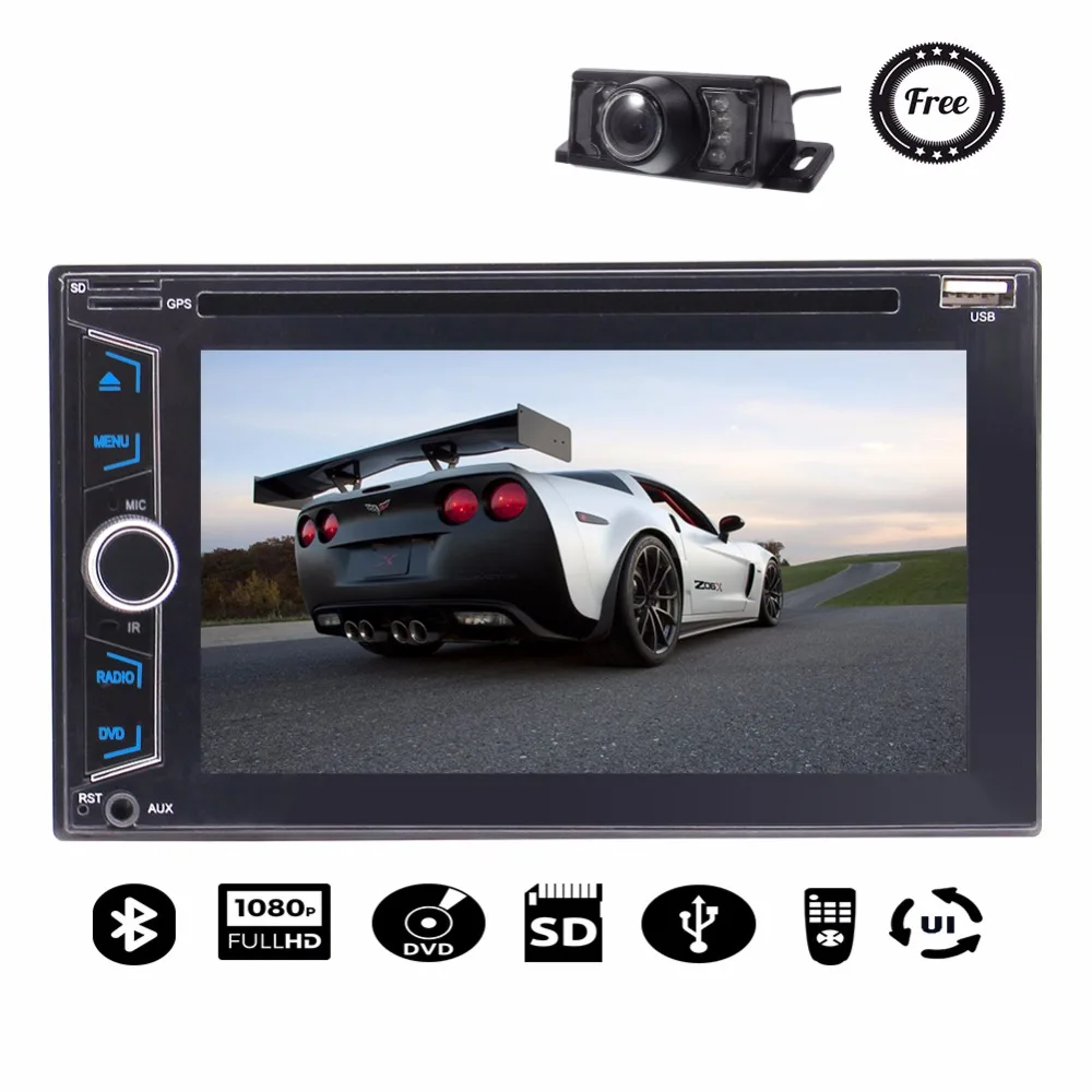 Car recorder vehicle audio Cassette Play GPS Stereo With Touch Screen