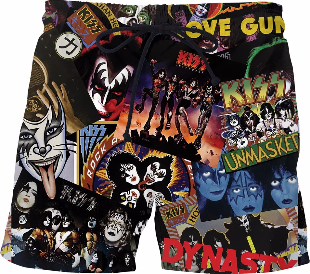 Быстросохнущие летние мужские s Siwmwear пляжные шорты для плавания плавки KISS