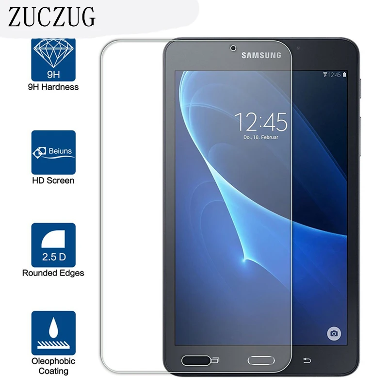9H 0.3mm For Samsung Galaxy Tab A 7" 2017 Tempered Glass For Samsung