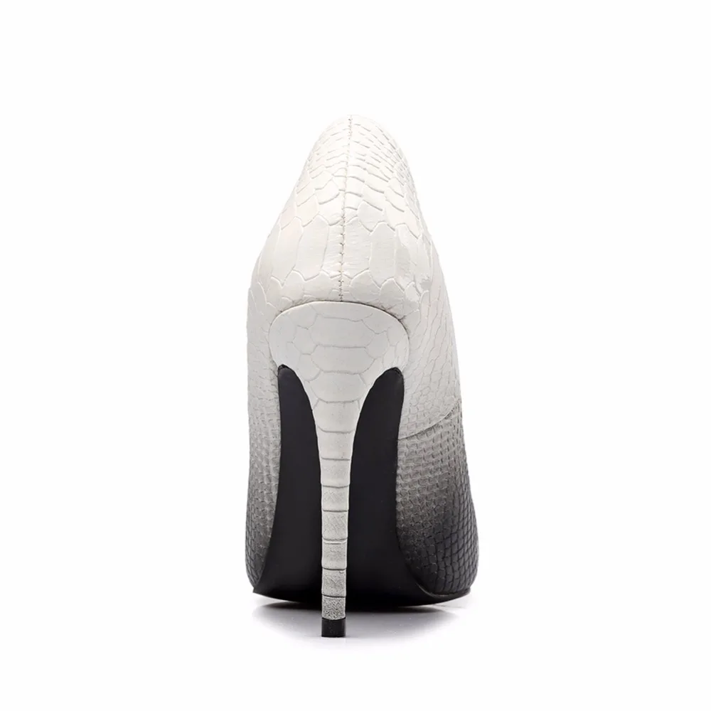 women high heel pumps pointed toe heels dress shoes black bottom (36)