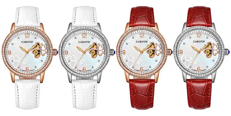 High Quality Butterfly Face Auto Mechanical Women Watch Diamond Full Steel Watch Women reloj Luxury Sapphire Lady Watch montre
