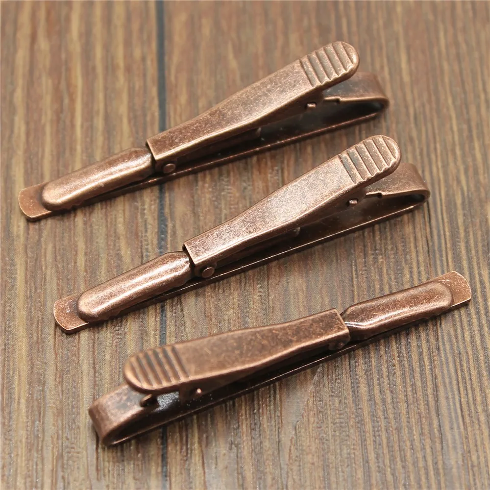 

5pcs 6 Colors 5x55mm Tie Clip For Men Wedding Necktie Tie Clasp Clip Fashion Gentleman Tie Pin For Mens Gift