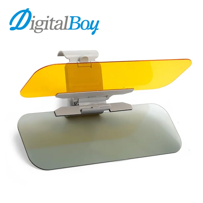 Hot HD Car Sun Visor Goggles For Driver Day & Night Anti dazzle Mirror