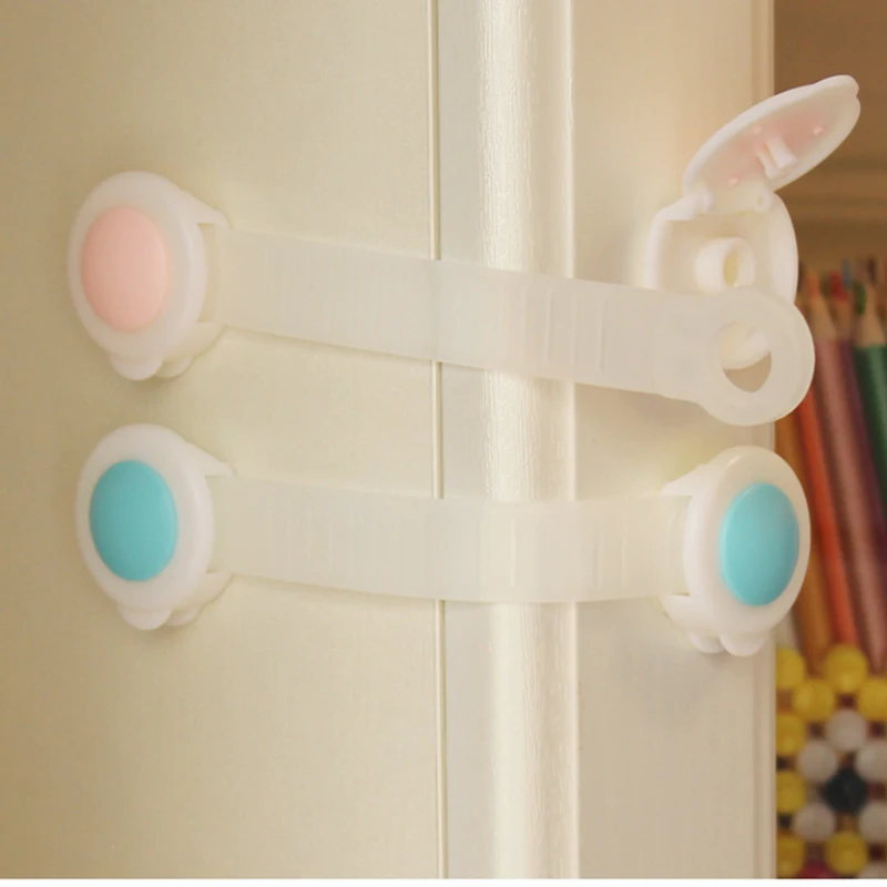 

1 Pcs Castle Security Blocker Padlock Safety Locks for Refrigerators Oor Baby Safe Protection From Children Lock