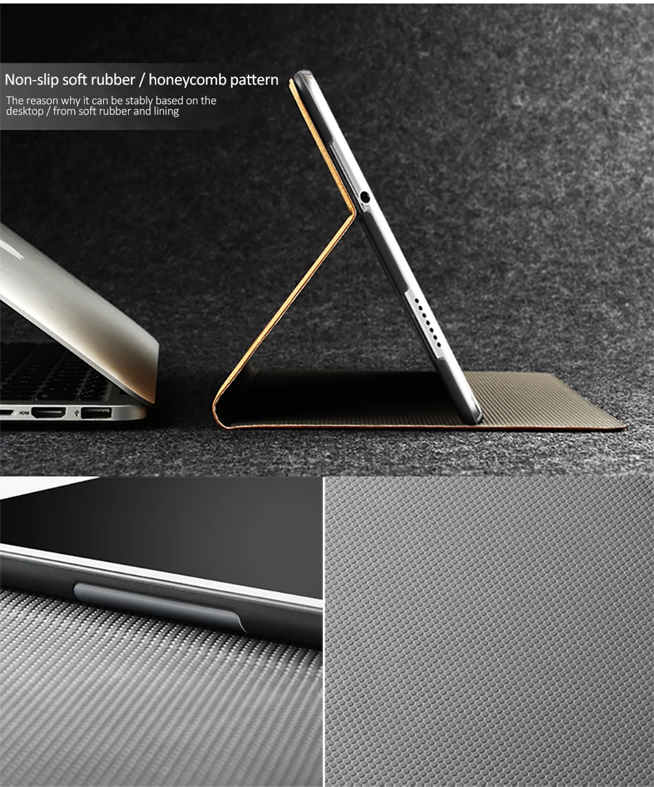 PC Smart Cover Funda Shockproof Hard Shell Slim Magnetic Protective Back Cover For Xiaomi MiPad 4 Auto Sleep Wakeup Case Capa (7)