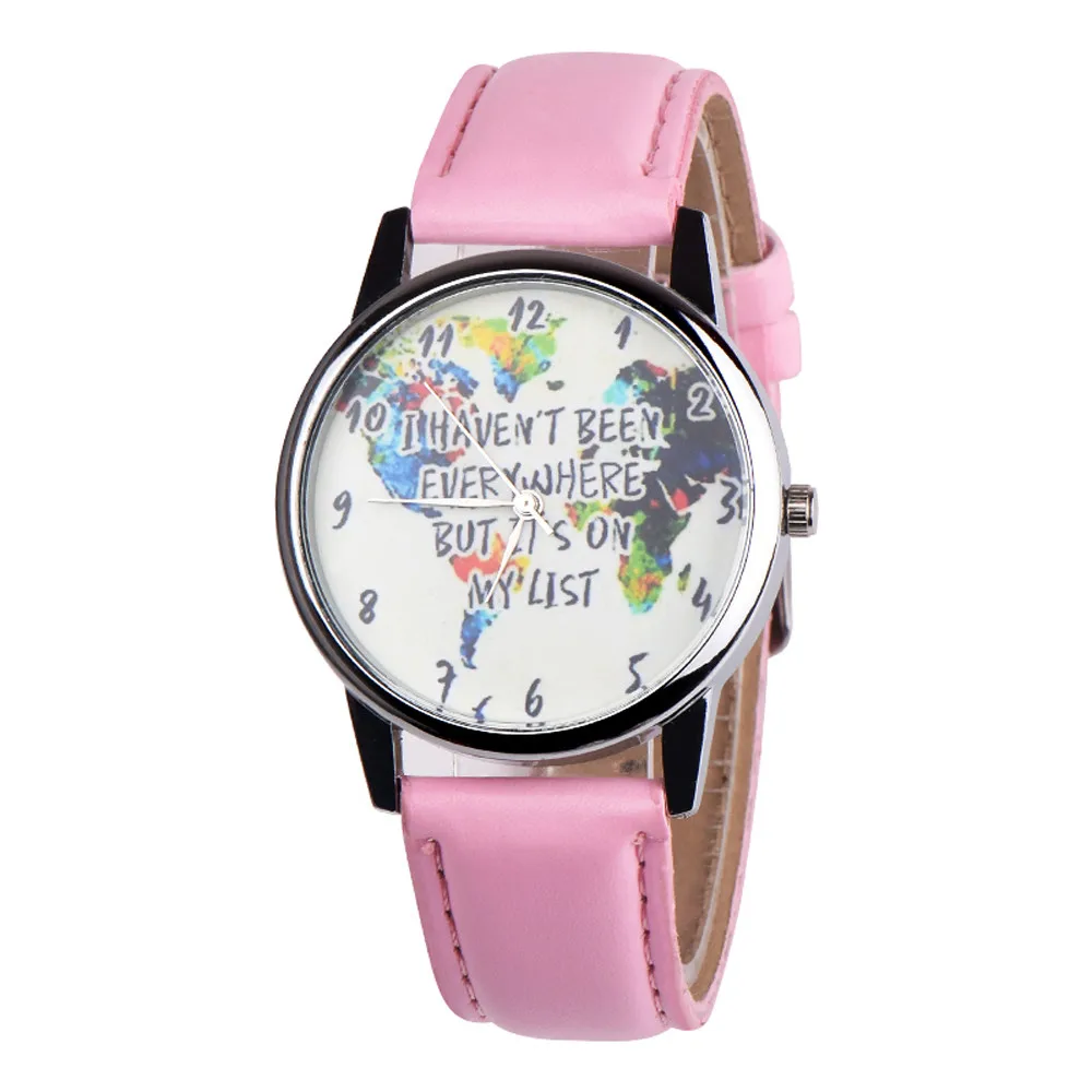 

Ladies Watches Women 2019 Selling Fashion Watches Cute Girls Womens Colorful Casual Leather Analog Quartz Watch #4a19