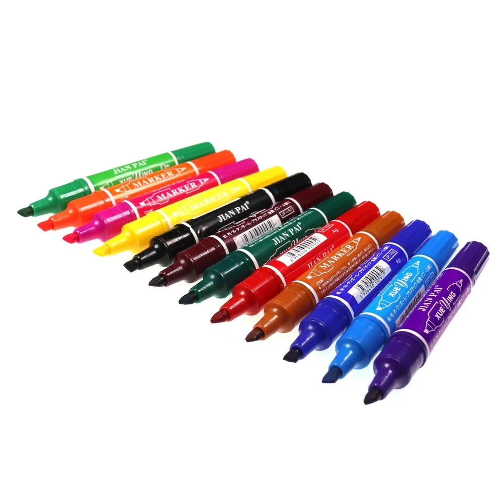 Conjunto de Voar Bimoo Novo Cores Amarrando Marcador Permanente Rápido Seco Voar Streamer Barrado Coloração Pesca Equipamento Acessórios 12 - 9 Ferramentas de pesca