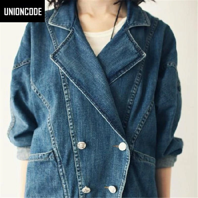 Denim Jackets For Women 2017 Sale Women Americana Bat Sleeved Bomber Ladies Loose Spliced Denim ...