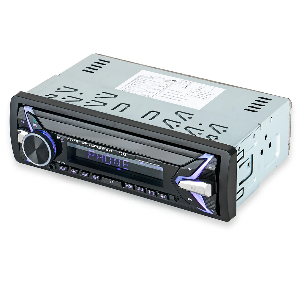1 din Mp3/4 MP5 player Car Stereo with Bluetooth In-dash Aux Input Receiver USB vehicle FM Radio Player carro controle remoto