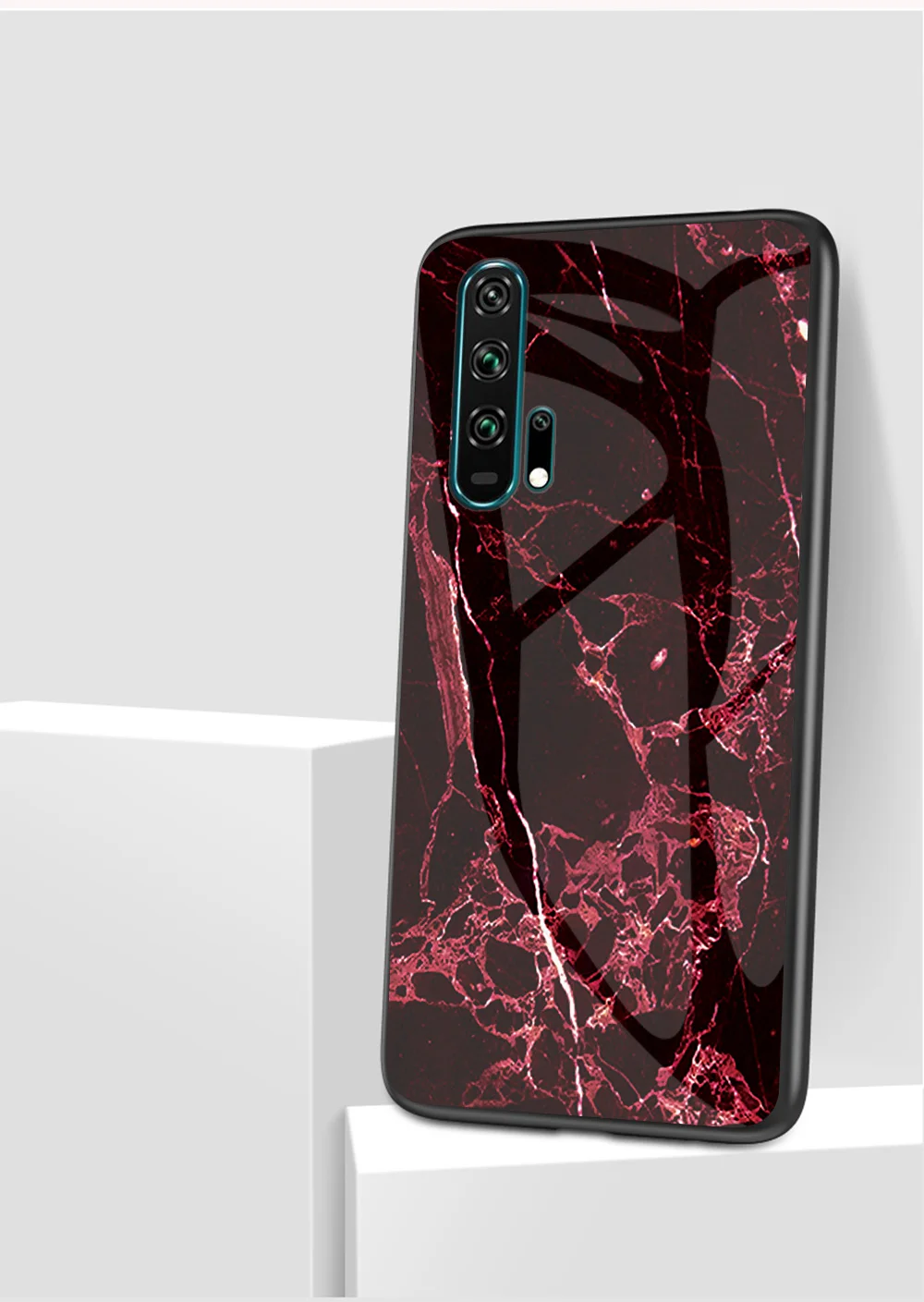 Phone Case for Huawei Honor 20 Pro Case Honor 20S 20 s Cover Marble Tempered Glass Cases for Huawei Honor 20s European version