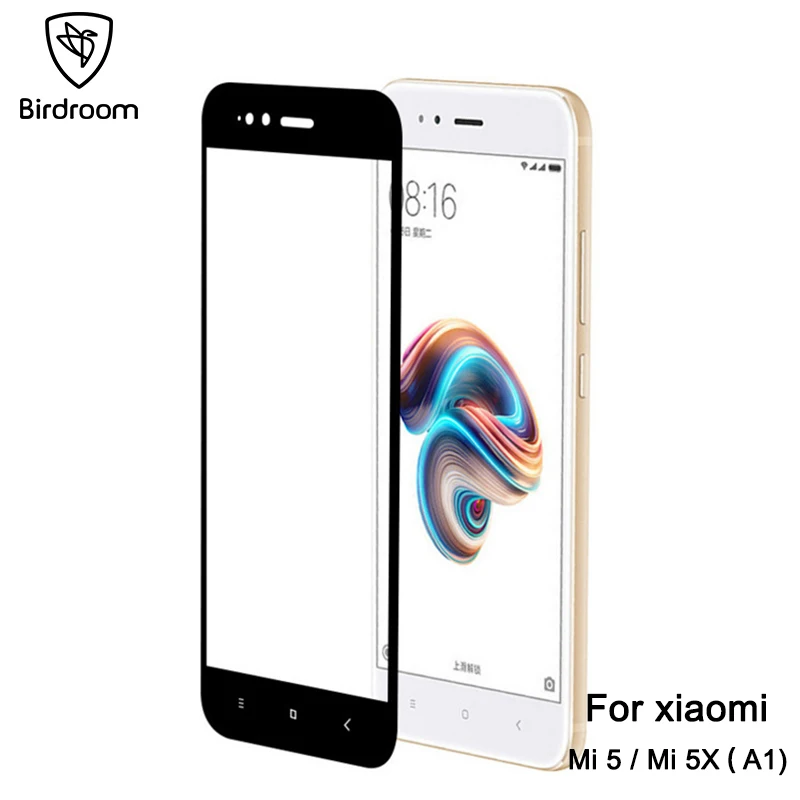 Защитная пленка для экрана Birdroom с полным покрытием Xiaomi Mi5 Mi5X Mi5S Mi5C закаленное