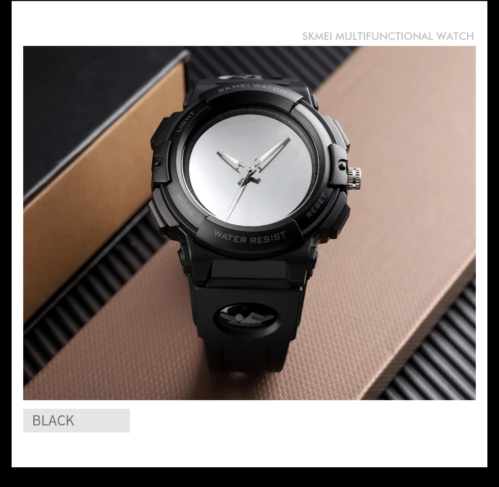 SKMEI Новинка 2019 модные стильные мужские часы лучший бренд класса люкс спортивные водонепроницаемые кварцевые уличные военные спортивные
