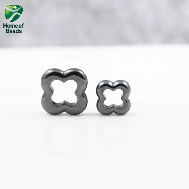 

AAA Stone Hematite loose Flat faceted spacer beads black 10 14mm (10 pieces/lot) For DIY Jewelry Making HLB1016