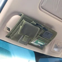 Нейлоновая теневая сумка для хранения многофункциональные автомобильные очки хранение мобильных телефонов сумка Автомобильный солнцезащитный козырек Горячая