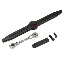 Black Motorcycle Shift Linkage Red-eyed Skull Skeleton Head Style Shifter Lever Rod For Harley Davidson Street Glide Road King