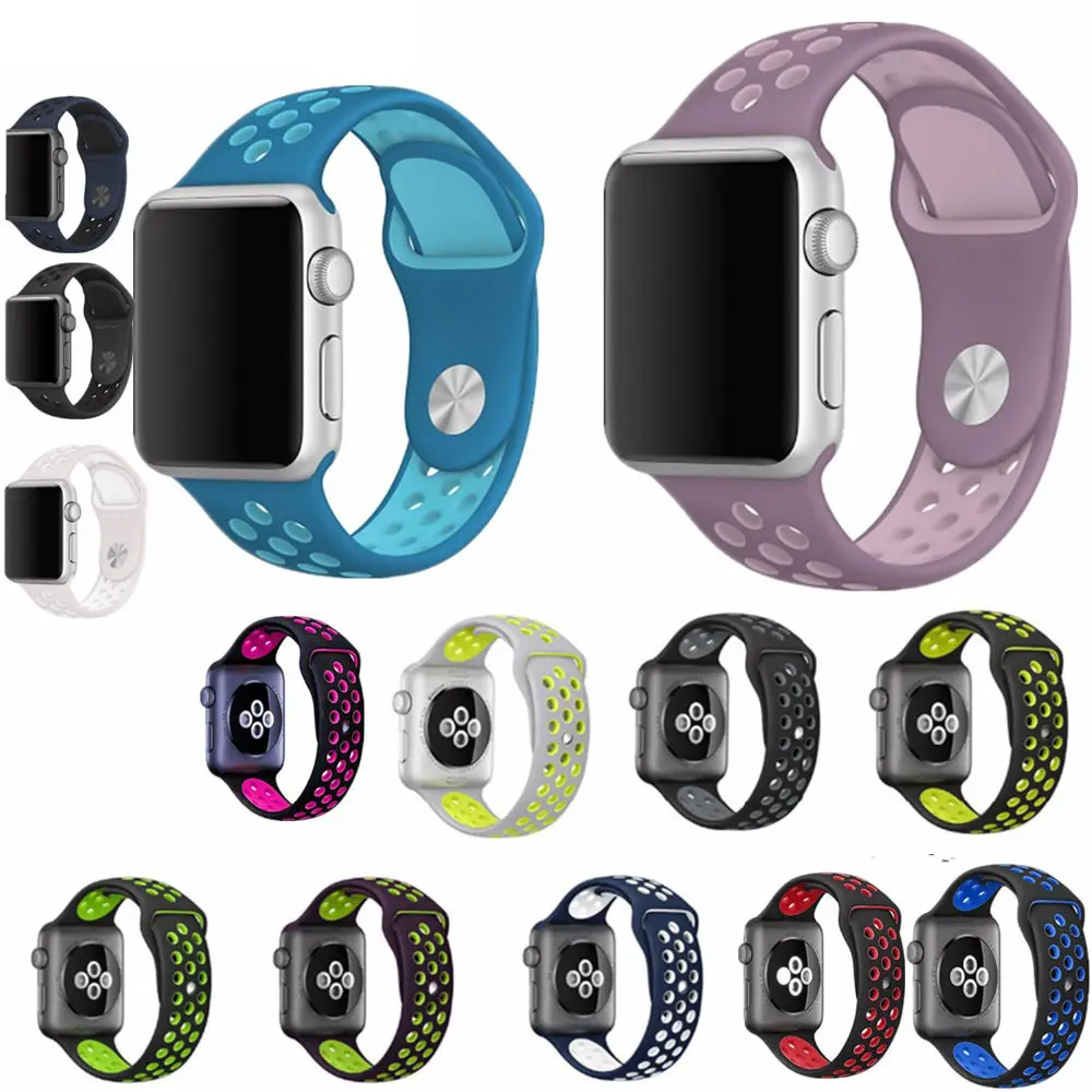 

gogoing for Apple Watch + Nike Replacement Watch Strap for Apple Watch Bands Series 3 2 1