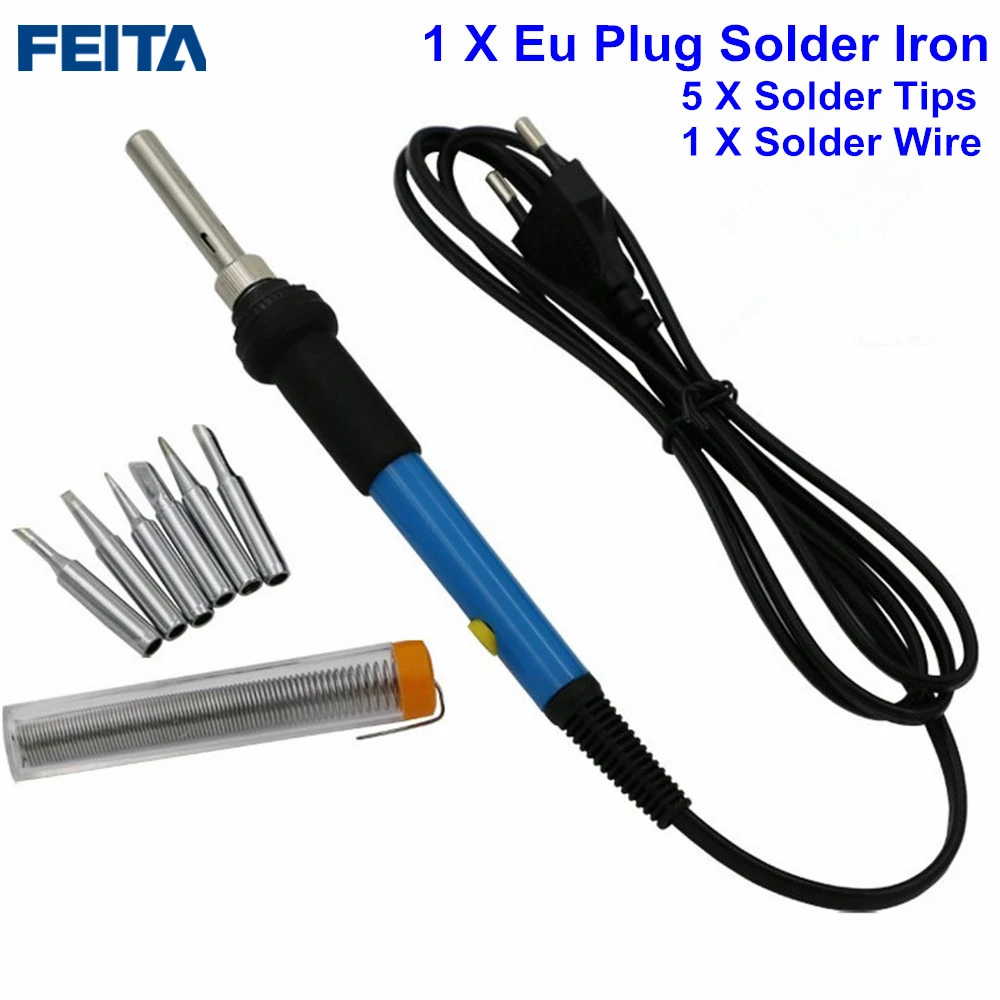 FEITA AC220V 60W Adjustable Temperature Electric Soldering Iron with