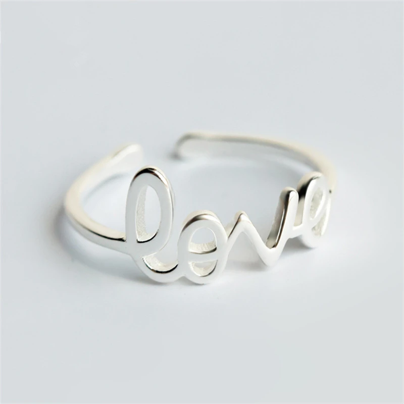 ROXI Кольцо из стерлингового серебра 925 модные ювелирные кольца для влюбленных женщин Серебряное Открытое кольцо ювелирное обручальное кольцо dropmujer Прямая поставка